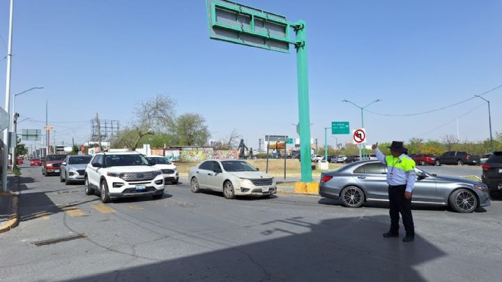 Reportan largas filas en carril de Televía rumbo al Puente Internacional II