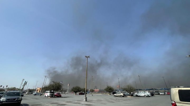 Incendio en zacatales de la Lago de Chapala; fuertes vientos lo extienden rápidamente
