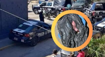 Mujer entrega bolsa a recolector de basura; dentro estaba su bebé muerto