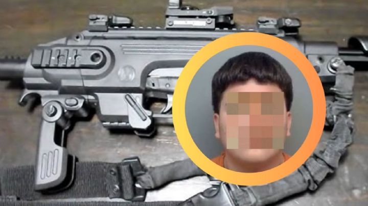 Detienen a menor con armas y adaptador switch para convertirlas en ametralladora