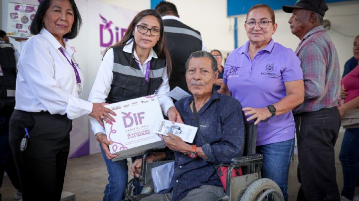 DIF Tamaulipas entrega 66 mil canastas alimentarias en la región cañera