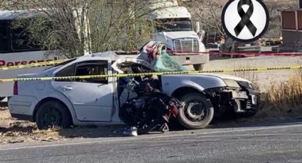 Tragedia en Carretera 57: cuatro muertos en terrible choque entre auto y motocicleta