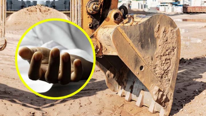 Hombre muere aplastado por excavadora; ¿cómo sucedió? | VIDEO