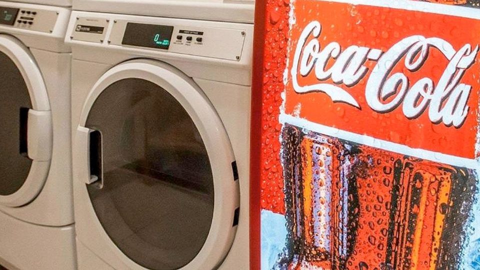 ¿Coca-Cola en tu lavadora?