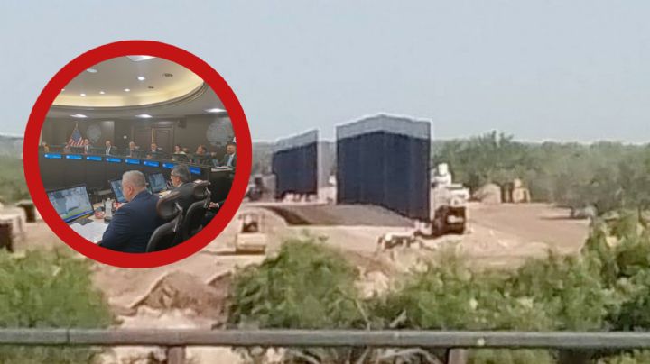 Autoridades justifican el terreno que cedieron para la construcción del muro en Laredo; esto dijeron