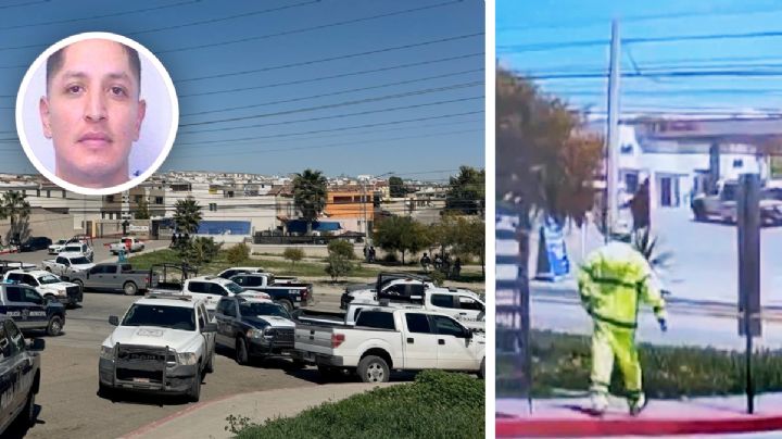 Homicida burla a 200 policías vestido de barrendero; se fugó en California para cruzarse a Tijuana