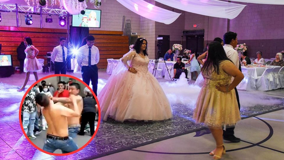 Un conflicto amoroso desató una riña y arruinó los XV años de una adolescente