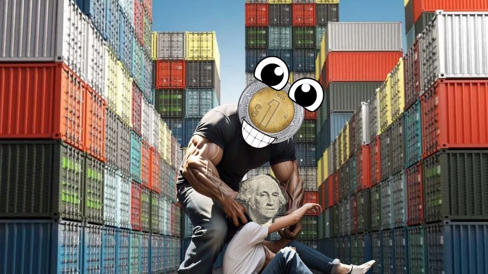 El peso mexicano logró ganancias al cierre de la jornada