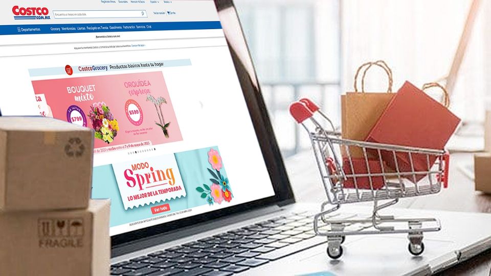 El servicio de Costco en línea.