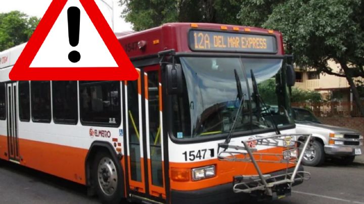 Anuncia 'El Metro' horario de transporte público para Semana Santa en Laredo