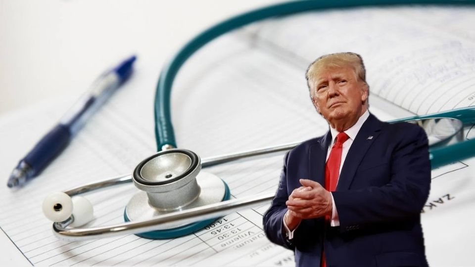 Trump se sometió a un examen de rutina.