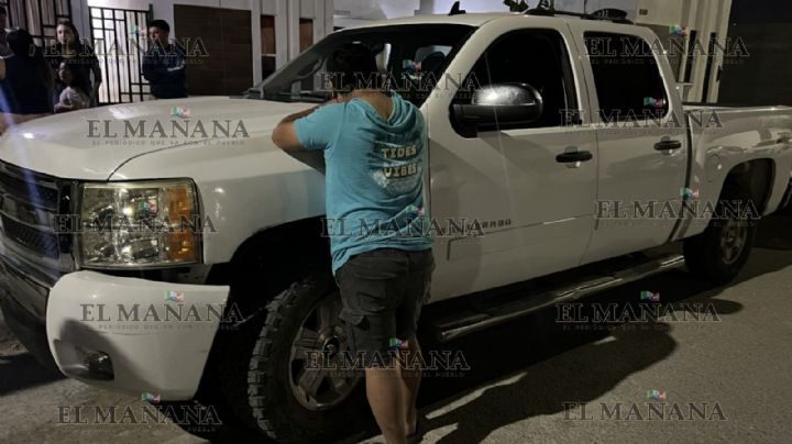 A Eder se le acabó la fiesta y terminó bien endeudado tras chocar en la colonia Los Fresnos