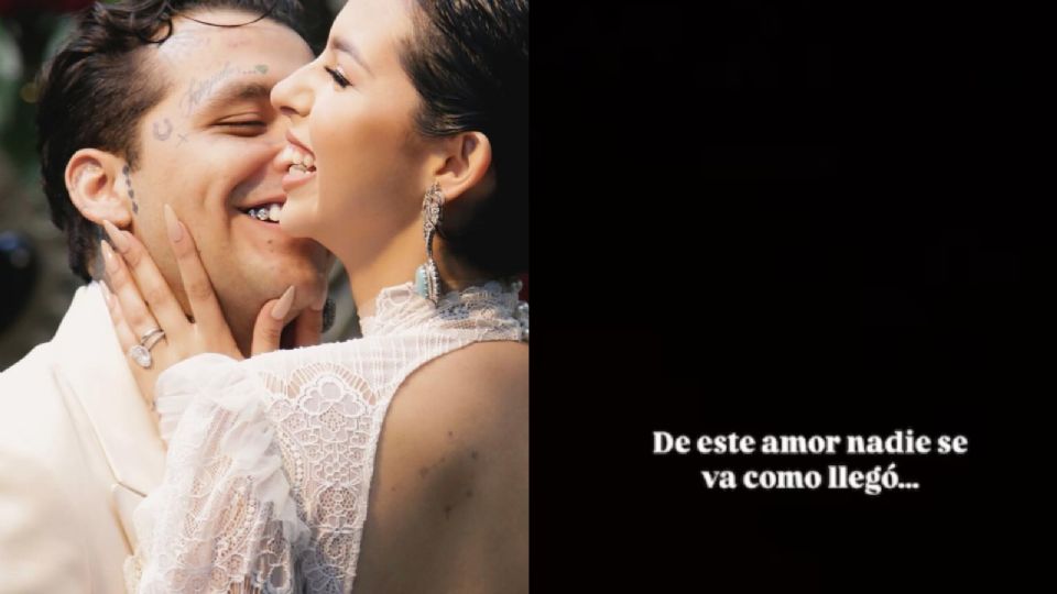 ¿Se separan? Ángela Aguilar borra fotos junto a Christian Nodal