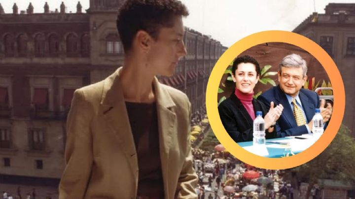 Sheinbaum comparte foto inédita de hace más de 20 años; era parte del Gobierno de AMLO