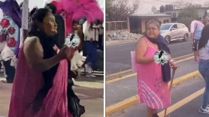 Disfraz de doña Carlota, ‘la abuelita sicaria’, causa revuelo en redes sociales | VIDEO