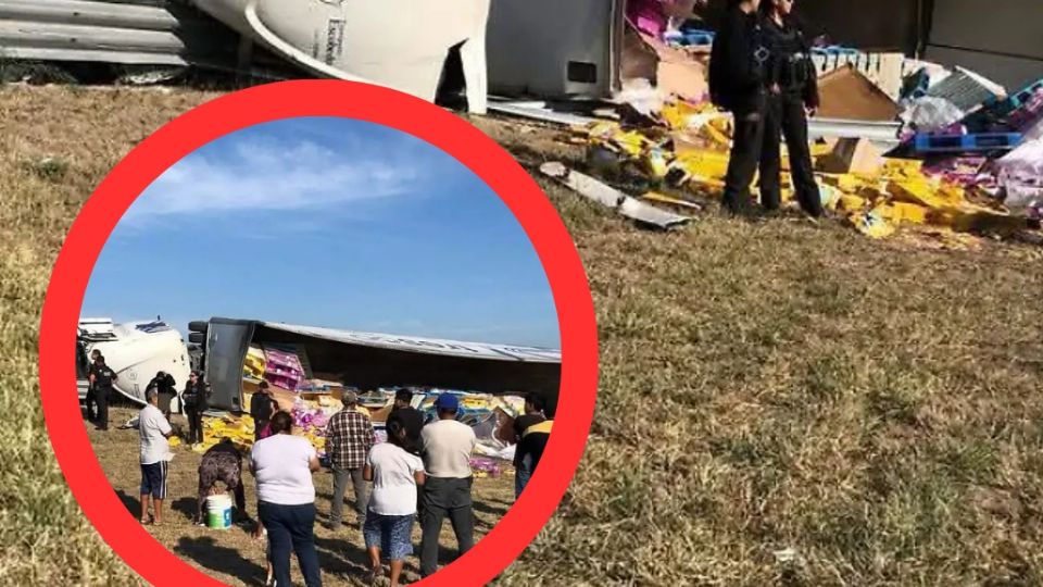 El operador salió ileso.