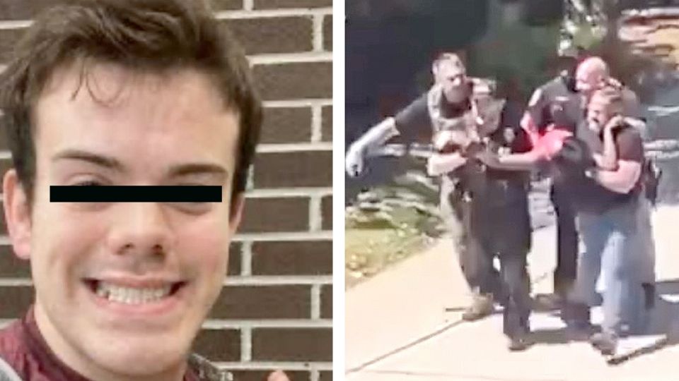 La policía logró capturar al tirador.