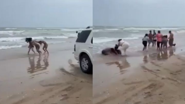 Semana Santa 2025: vacacionistas protagonizan fuerte pelea en Acapulco | VIDEO