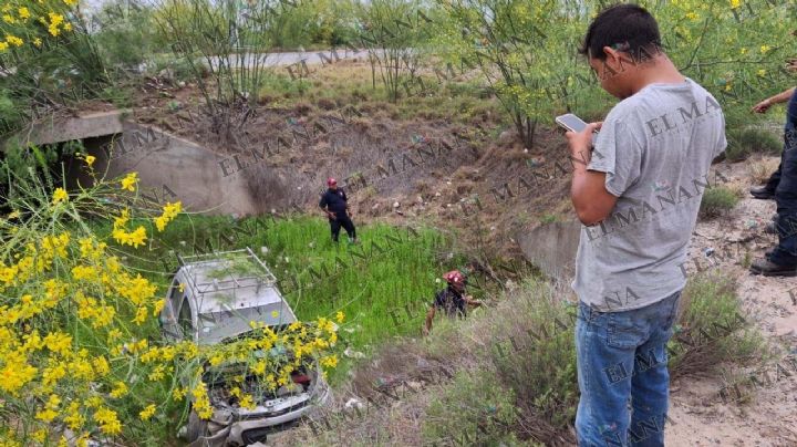 Milagro en Sábado de Gloria: joven de Nuevo Laredo cae en vado y vive para contarlo | FOTOS