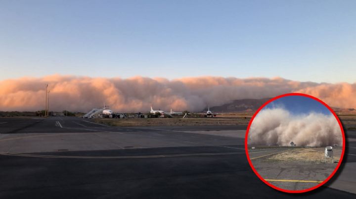 Tormenta de arena impacta en Chihuahua y deja impactantes imágenes | FOTOS