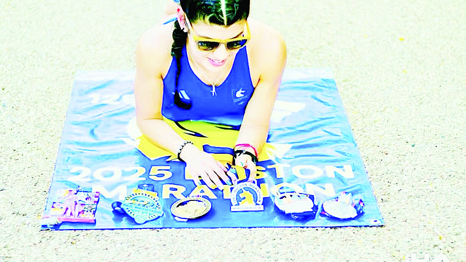 Gámez disfruta el momento en el atletismo y se ha propuesto bajar el tiempo de 3:44:58.
