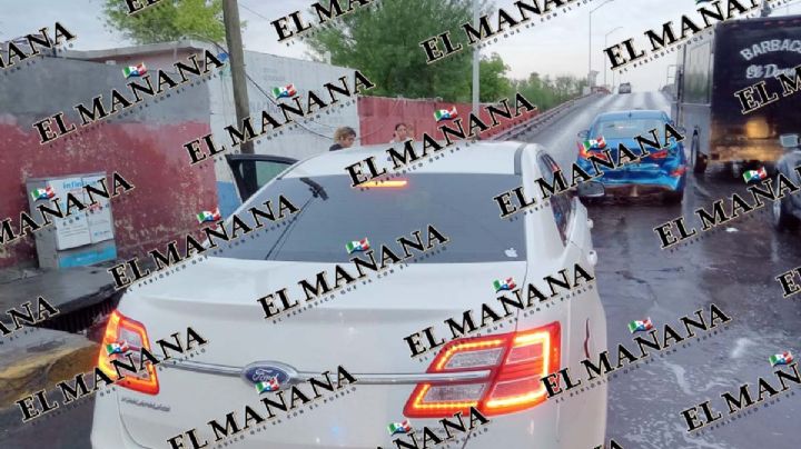 Jovencita estampó su carro contra auto último modelo en la calle Venezuela