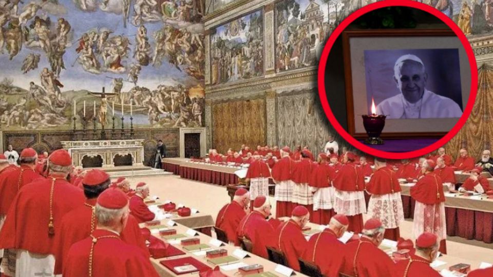 El sucesor del Papa Francisco será elegido en un Cónclave secreto, que debe iniciar entre 15 y 20 días después de su muerte