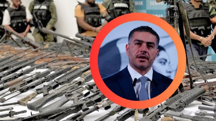 García Harfuch revela 18 mil detenciones y miles de armas decomisadas en México