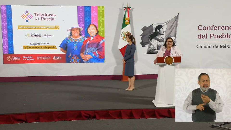 Citlali Hernández, titular de la Secretaría de las Mujeres, presentó la convocatoria del programa, el cual busca una meta de 100,000 participantes para 2025