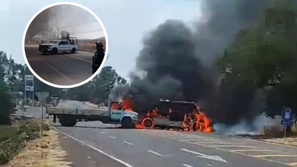 En varios puntos de Michoacán y Jalisco se desataron enfrentamientos