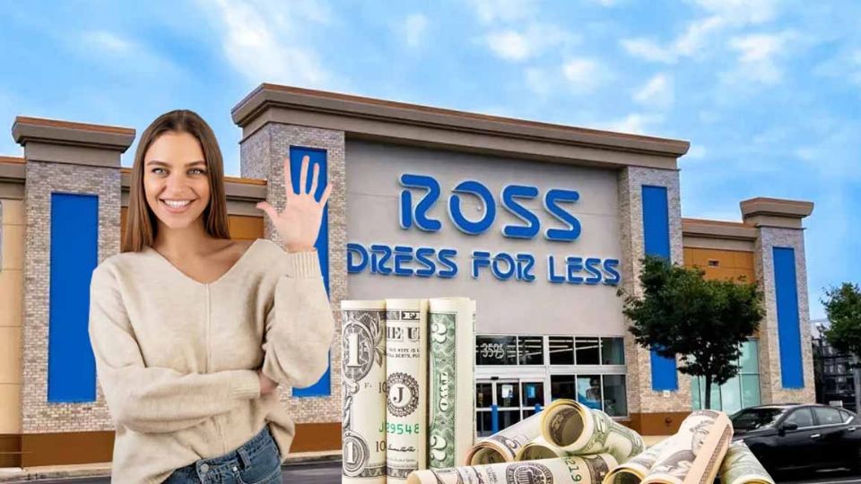 Gastando poco puedes llevarte mucha mercancía de Ross Stores.