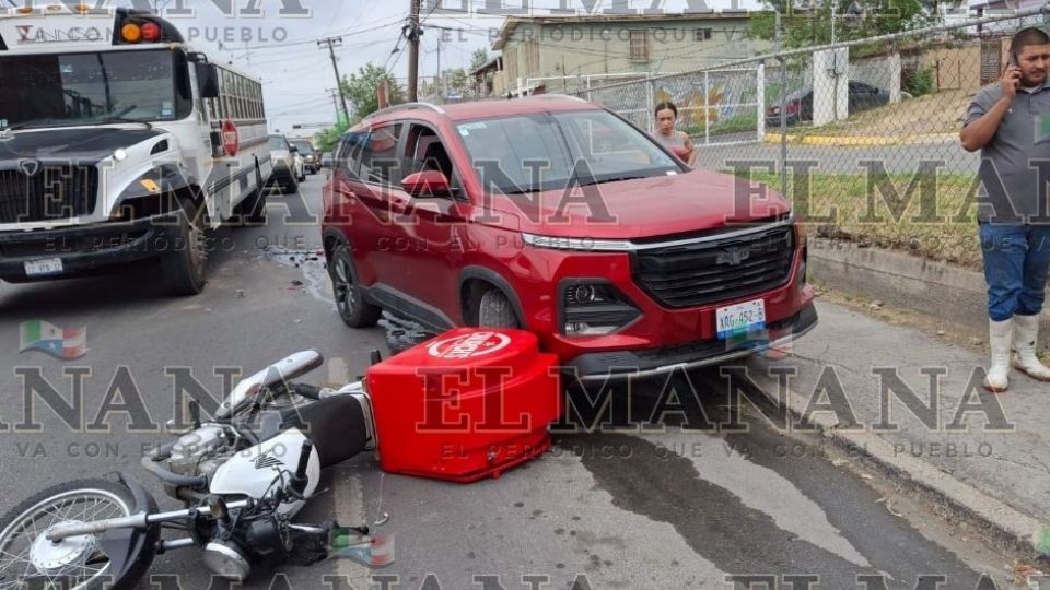 Accidente en Nuevo Laredo.