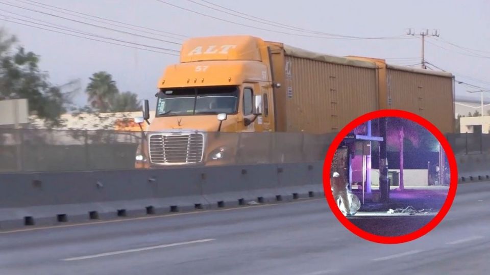 El ciclista murió tras el impacto.