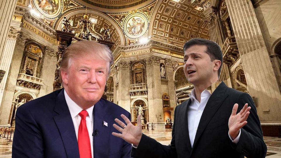 Reunión de trump y Zelensky video
