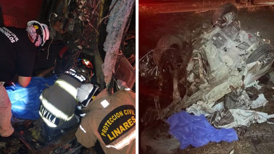 Los lesionados fueron atendidos en el lugar.