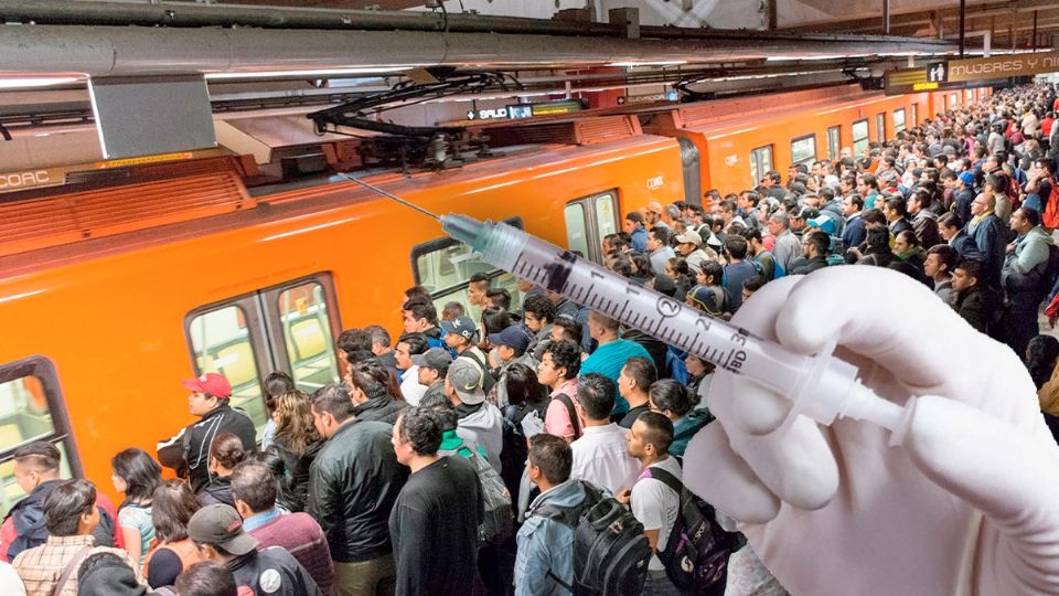Alerta con los piquetes de aguja en el metro