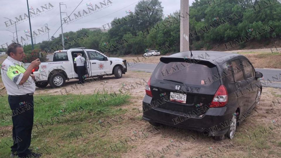El conductor no estaba en el auto con placas de Tamaulipas