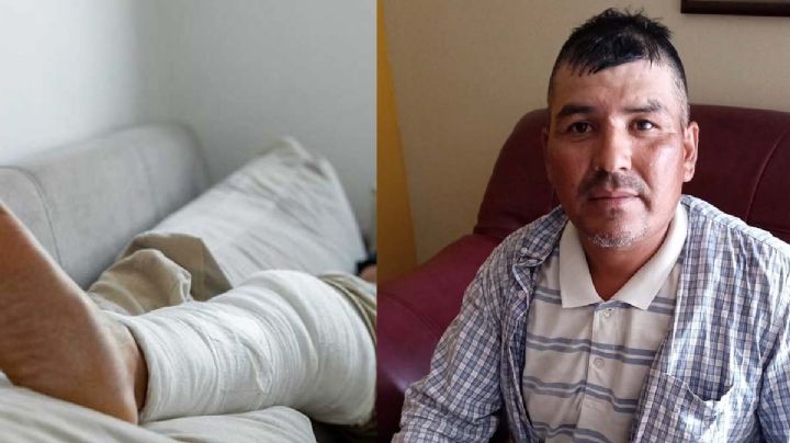 Nuevo Laredo: trabajador pide ayuda a ciudadanía para cirugía de rodilla