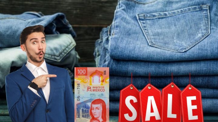 Esta tienda vendía productos de supermercado, ahora remata jeans de marca por menos de 100 pesos