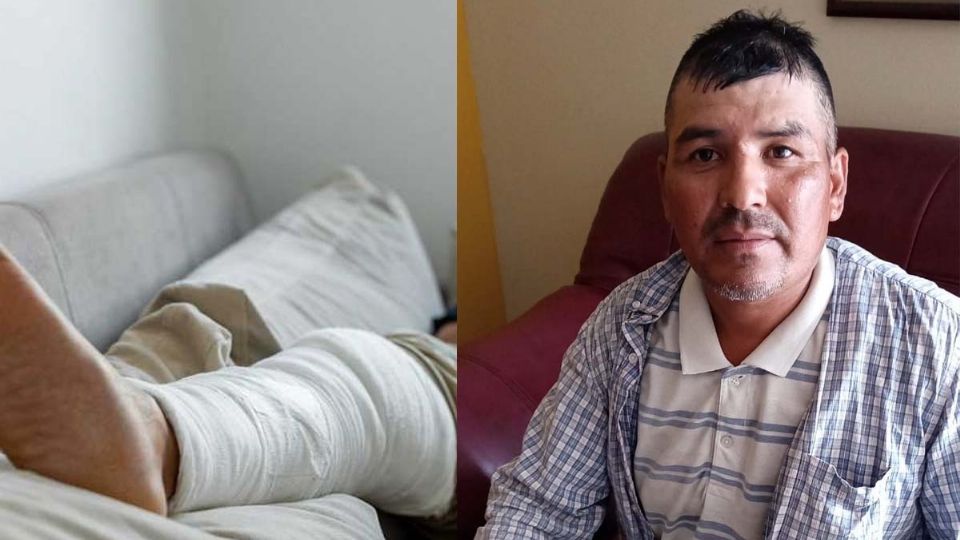 Pide ayuda para poder recuperar movilidad de su rodilla