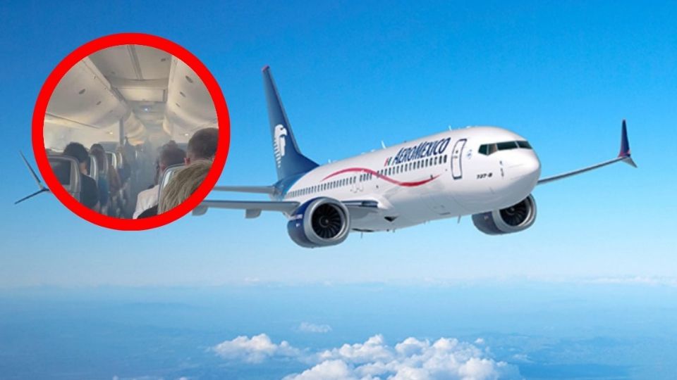 El avión aterrizó de emergencia.