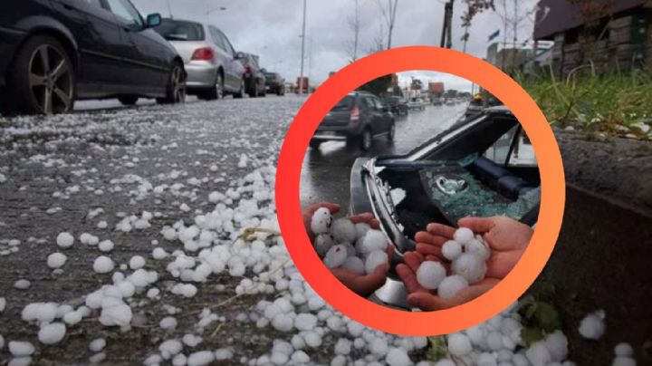 Monterrey pasa del 'horno' al hielo: granizada inesperada sorprende tras días de calor extremo