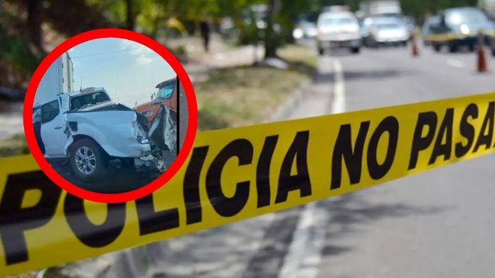 Carreterazo en la Victoria-Monterrey; tres tráileres y una camioneta chocan por chofer dormido