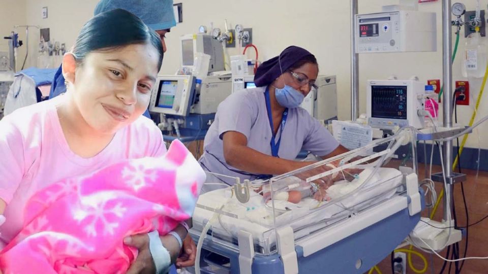 Estado de salud de la bebé Karely