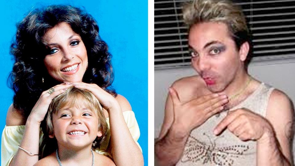 Cristian castro de chiquito... y de grandote