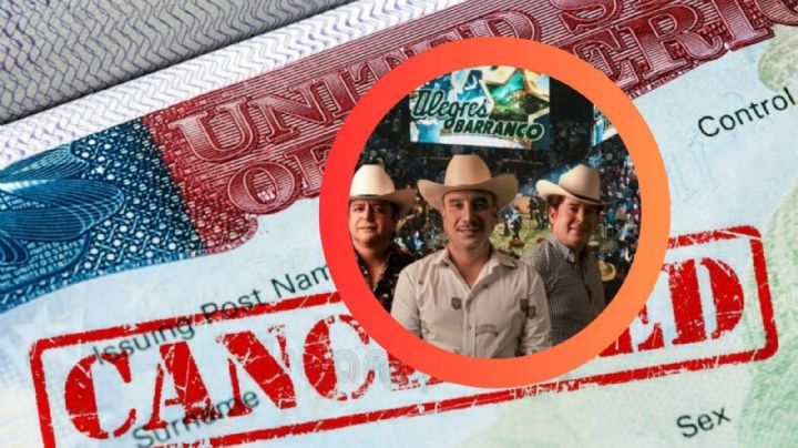 Cancelan conciertos de Los Alegres del Barranco en Estados Unidos tras quedarse sin Visa americana
