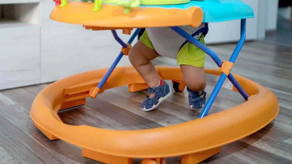 El andador y los bebés