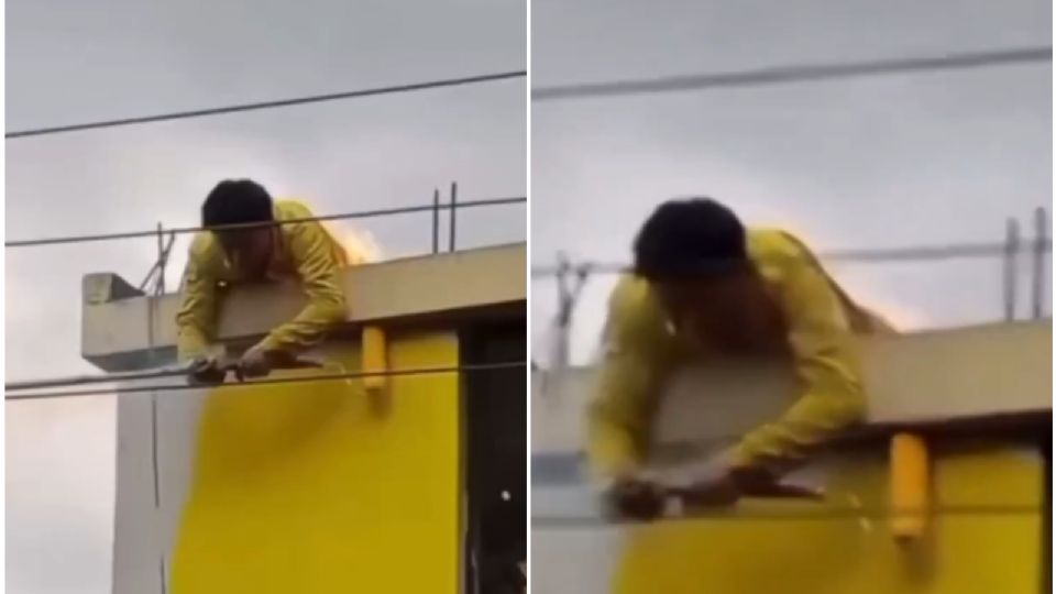 Hombre se electrocuta mientras pintaba casa en Ecuador