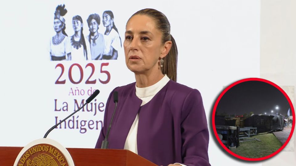 Sheinbaum lamentó el fatal caso, mandando solidaridad a las familias de las víctimas muertas en el Parque Bicentenario de la capital mexicana