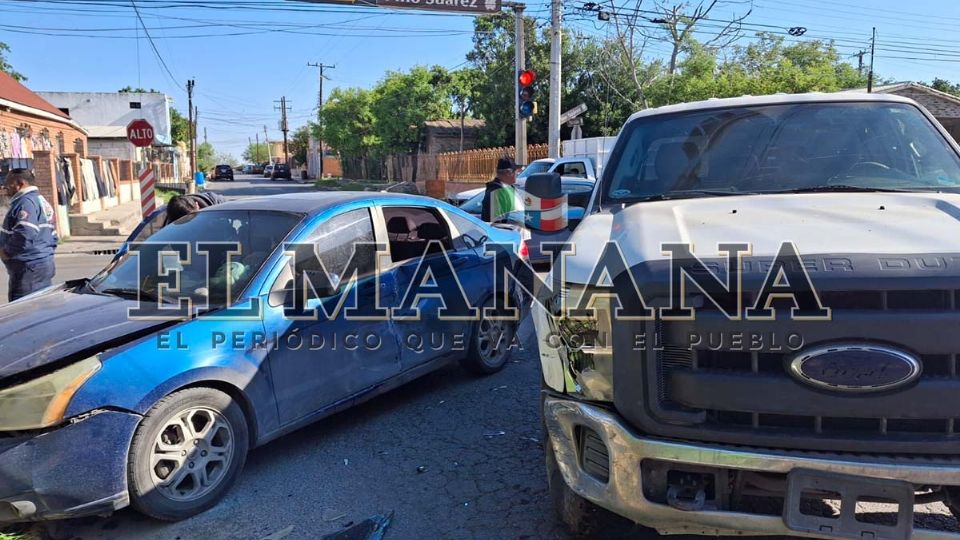 Accidente vial en Nuevo Laredo